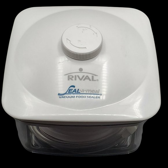 Rival Kitchen Rival Seal A Meal Square Food Sealer With Lid Hose
